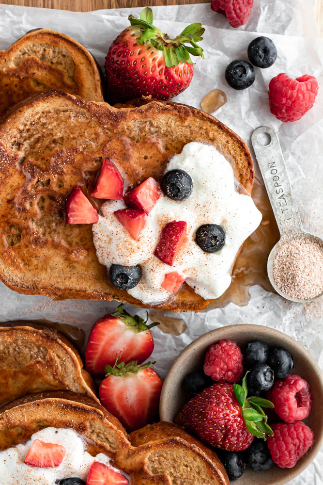 The BEST High Protein French Toast Recipe